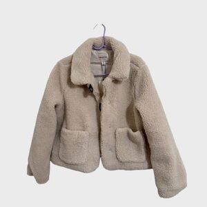 NWT Industry Women's Cream Sherpa Jacket